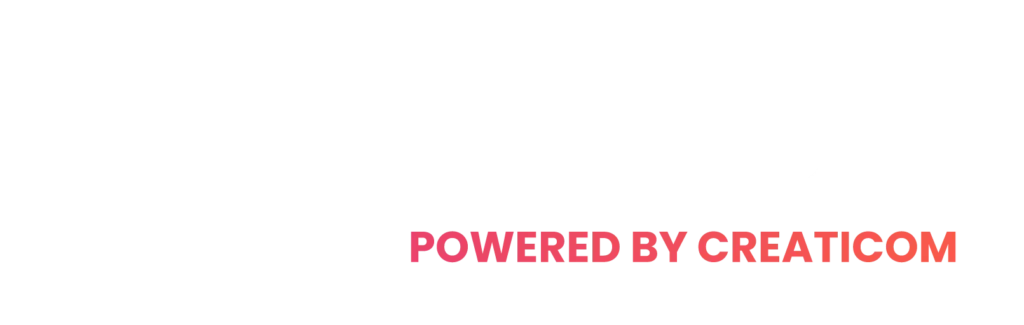 Logo Get Leads – bílá verze